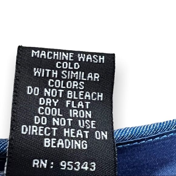 Ashro Cotton Blend Studded Cropped Top - Picture 4 of 5